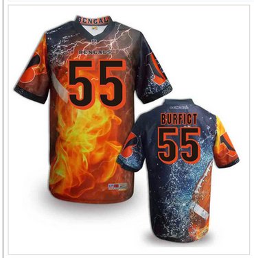 Cincinnati Bengals #55 Vontaze Burfict Stitched NFL Elite Fanatical Version Jersey (12)