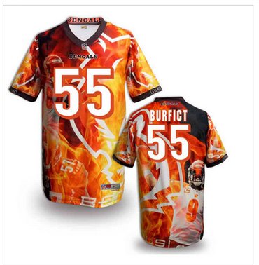 Cincinnati Bengals #55 Vontaze Burfict Stitched NFL Elite Fanatical Version Jersey (8)