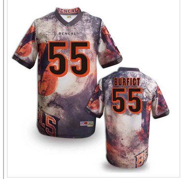 Cincinnati Bengals #55 Vontaze Burfict Stitched NFL Elite Fanatical Version Jersey (11)