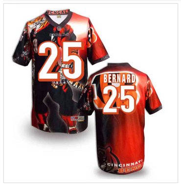 Cincinnati Bengals #25 Giovani Bernard Stitched NFL Elite Fanatical Version Jersey (3)
