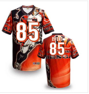 Cincinnati Bengals 85# Tyler Eifert Stitched NFL Elite Fanatical Version Jersey (6)