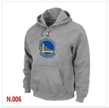 NBA Golden State Warriors Pullover Hoodie Light Grey