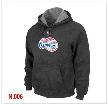 NBA Los Angeles Clippers Pullover Hoodie Dark Grey