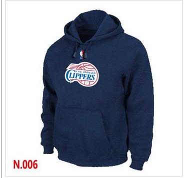 NBA Los Angeles Clippers Pullover Hoodie Dark Blue
