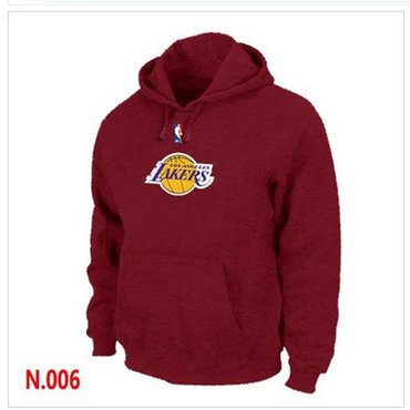 NBA Los Angeles Lakers Pullover Hoodie Red