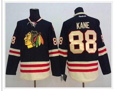 Chicago Blackhawks #88 Patrick Kane Black 2015 Winter Classic Stitched NHL Jersey Chicago Blackhawks #88 Patrick Kane Black 2015 Winter Classic Stitched NHL Jersey