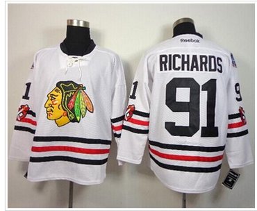 Chicago Blackhawks #91 Brad Richards White 2015 Winter Classic Stitched NHL Jersey Chicago Blackhawks #91 Brad Richards White 2015 Winter Classic Stitched NHL Jersey