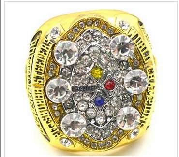 NFL Pittsburgh Steelers World Champions Gold Ring_1