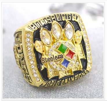 NFL Pittsburgh Steelers World Champions Gold Ring_2