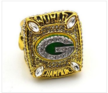 NFL Green Bay Packers World Champions Gold Ring_6