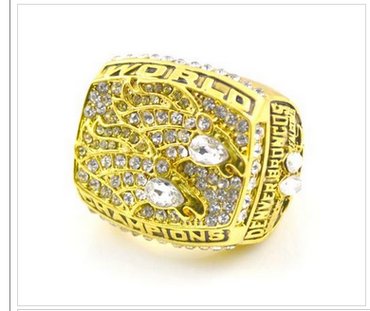 NFL Denver Broncos World Champions Gold Ring_3