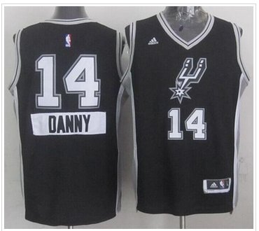 San Antonio Spurs #14 Danny Green Black 2014-15 Christmas Day Stitched NBA Jersey