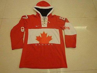 Team Canada Olympic #87 Sidney Crosby Red Sawyer Hooded Sweatshirt Stitched NHL Jersey Team Canada Olympic #87 Sidney Crosby Red Sawyer Hooded Sweatshirt Stitched NHL Jersey