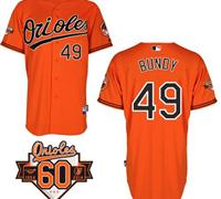 Baltimore Orioles #49 Dylan Bundy Orange 1954-2014 60th Anniversary Cool Base Baseball Jersey Baltimore Orioles #49 Dylan Bundy Orange 1954-2014 60th Anniversary Cool Base Baseball Jersey