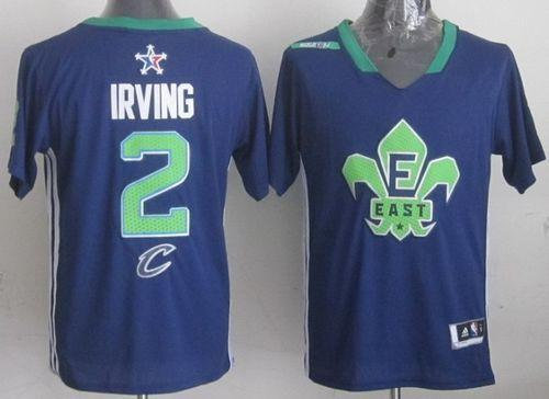 Cleveland Cavaliers #2 Kyrie Irving Navy Blue 2014 All Star NBA Jersey