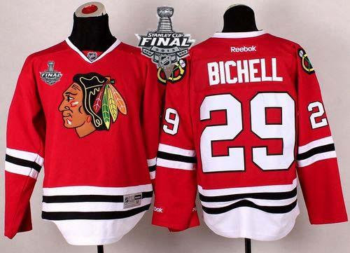 Chicago Blackhawks #29 Bryan Bickell Red With Stanley Cup Finals NHL Jersey Chicago Blackhawks #29 Bryan Bickell Red With Stanley Cup Finals NHL Jersey
