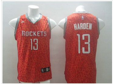 2014 Women NBA Houston Rockets 13 HARDEN Leopard grain fashion jerseys 2014 Women NBA Houston Rockets 13 HARDEN Leopard grain fashion jerseys