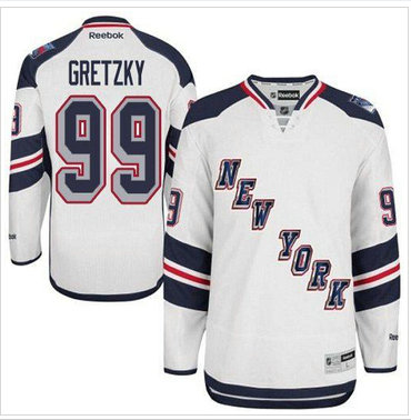 New York Rangers #99 Wayne Gretzky White 2014 Stadium Series NHL Jersey