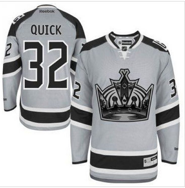Los Angeles Kings #32 Jonathan Quick Grey 2014 Stadium Series Stitched NHL Jersey Los Angeles Kings #32 Jonathan Quick Grey 2014 Stadium Series Stitched NHL Jersey