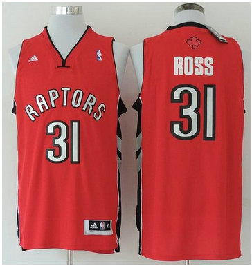 Revolution 30 Toronto Raptors #31 Terrence Ross Red Stitched NBA Jersey
