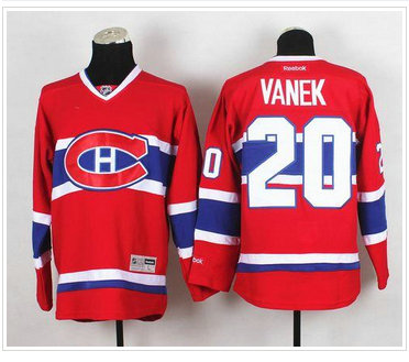 Montreal Canadiens #20 Thomas Vanek Red New CH Stitched NHL Jersey
