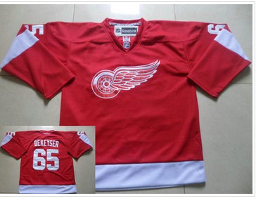Detroit Red Wings #65 Danny DeKeyser Red Stitched NHL Jersey Detroit Red Wings #65 Danny DeKeyser Red Stitched NHL Jersey