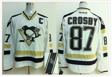 Pittsburgh Penguins #87 Sidney Crosby 2014 Stadium Series Autographed Stitched NHL Jersey