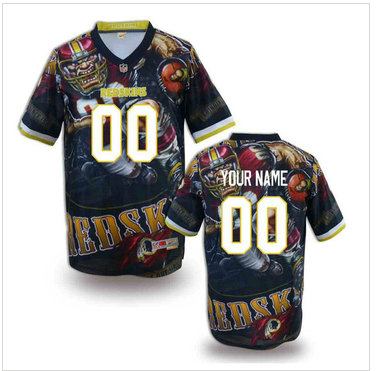 New Washington Redskins Customized Jersey-01