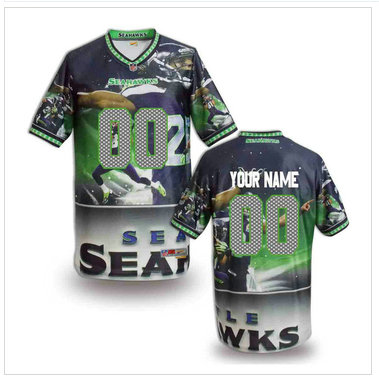 New Seattle Seahawks Customized Jersey-01 (2)