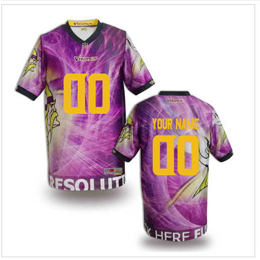 New Minnesota Vikings Customized Jersey-02