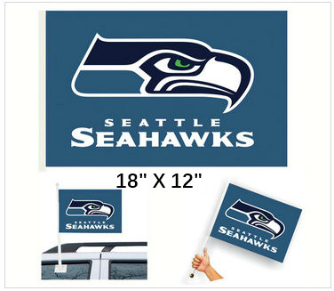 Seattle Seahawks Flag