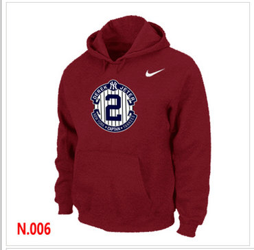 New Derek Jeter New York Yankees Official Final Season Commemorative Logo Pullover Hoodie Red New Derek Jeter New York Yankees Official Final Season Commemorative Logo Pullover Hoodie Red