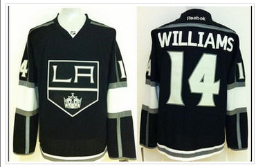Los Angeles Kings #14 Justin Williams Black NHL Jersey Los Angeles Kings #14 Justin Williams Black NHL Jersey
