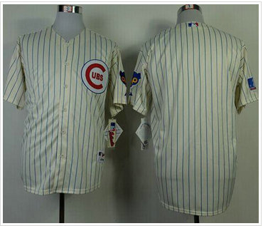 Chicago Cubs Blank Cream 1969 Turn Back The Clock Stitched Baseball Jersey
