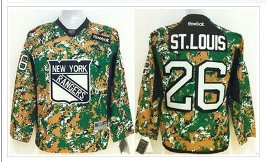 Youth NHL New York Rangers #26 Martin St.Louis Camo Veterans Day Practice NHL Jersey Youth NHL New York Rangers #26 Martin St.Louis Camo Veterans Day Practice NHL Jersey