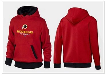 Washington Redskins Critical Victory Pullover Hoodie Red & Black