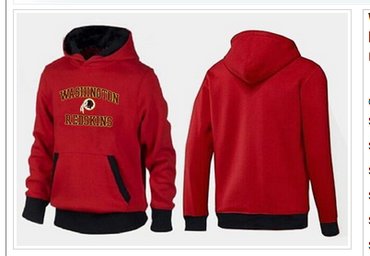 Washington Redskins Heart & Soul Pullover Hoodie Red & Black