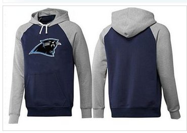 Carolina Panthers Logo Pullover Hoodie Dark Blue Grey