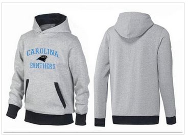 Carolina Panthers Heart & Soul Pullover Hoodie Grey & Black