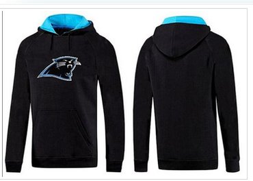 Carolina Panthers Logo Pullover Hoodie Black & Blue