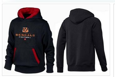 Cincinnati Bengals Critical Victory Pullover Hoodie Black & Red
