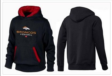 Denver Broncos Critical Victory Pullover Hoodie Black & Red