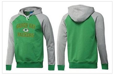 Green Bay Packers Heart & Soul Pullover Hoodie Green & Grey