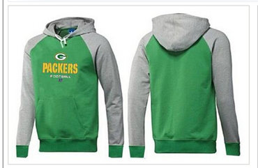 Green Bay Packers Critical Victory Pullover Hoodie Green & Grey