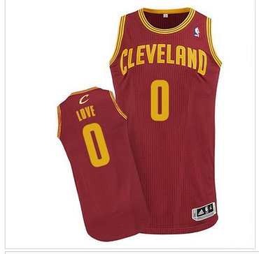 Revolution 30 Cleveland Cavaliers #0 Kevin Love Red NBA Jersey