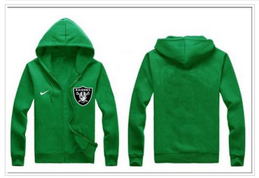 New Oakland Raiders Authentic Logo Hoodie Green New Oakland Raiders Authentic Logo Hoodie Green