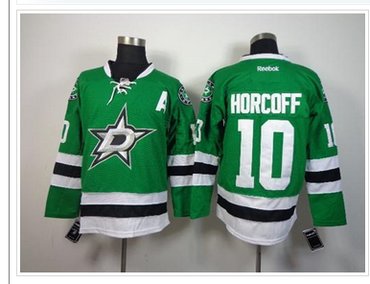 Dallas Stars #10 Shawn Horcoff Green Home NHL Jersey