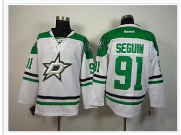 Dallas Stars #91 Tyler Seguin New White NHL Jersey