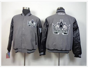 Los Angeles Kings Grey Stadium NHL Jacket Los Angeles Kings Grey Stadium NHL Jacket