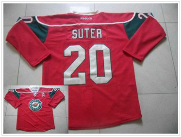 Minnesota Wild #20 Ryan Suter Red Stitched NHL Jersey
